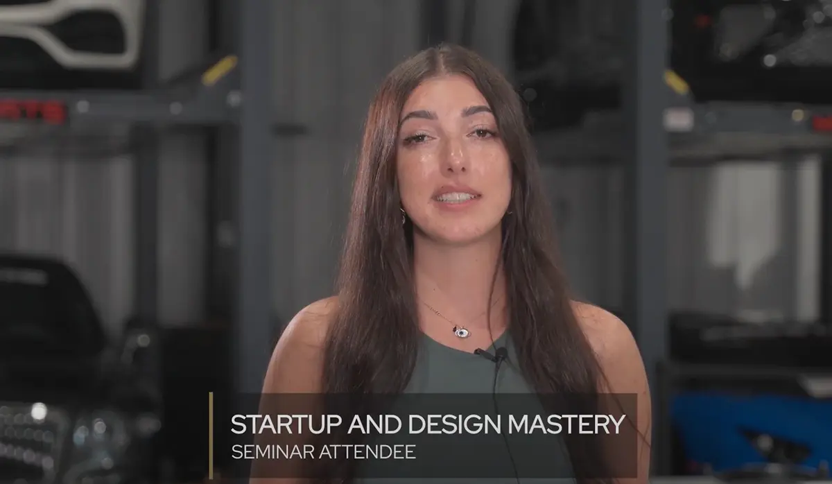 Startup and Design Mastery - testimonial