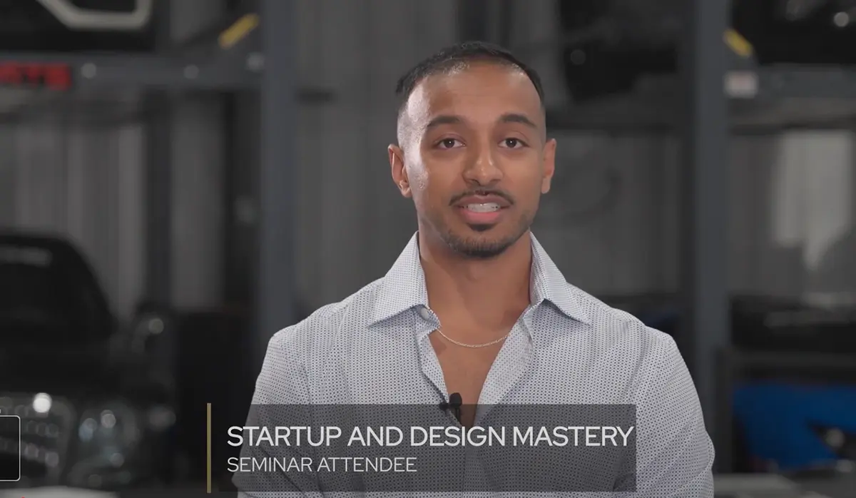 Startup and Design Mastery - testimonial