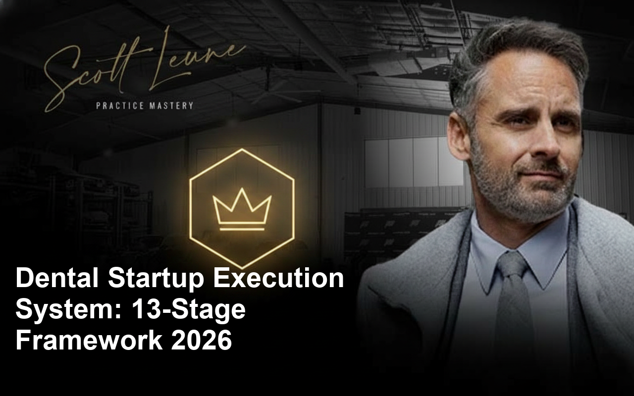 Dental Startup Execution System: 13-Stage Framework 2026